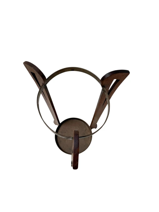 Oak and Brass Arts & Crafts Umbrella Stand, 1900s